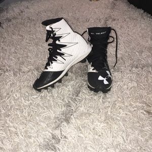 Under armor foot ball cleats
